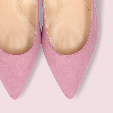 30%OFF：iCoN COLORS：ポインテッドトゥ スエード パンプス（C57172）SパープルS/mamian（マミアン）