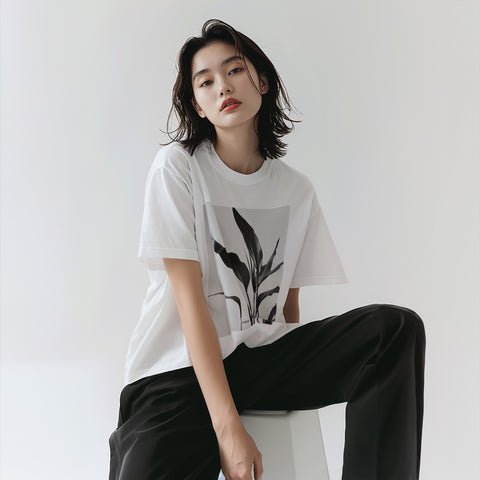 urday【Aspidistra】フォトTシャツ（7100162）ホワイト/urday（マミアン）