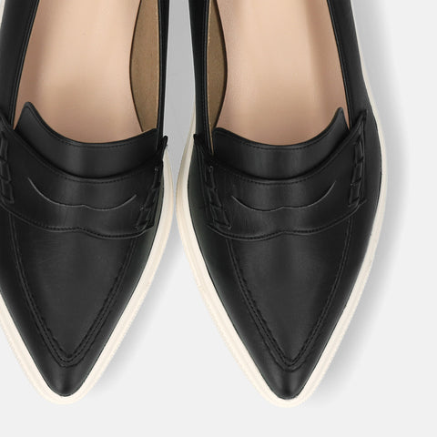 2025AW：ローファー スニーカー（m1003）ブラック/mamian（マミアン）