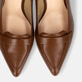50%OFF：AWBI：ローファースタイル パンプス（5725）ブラウン/mamian（マミアン）