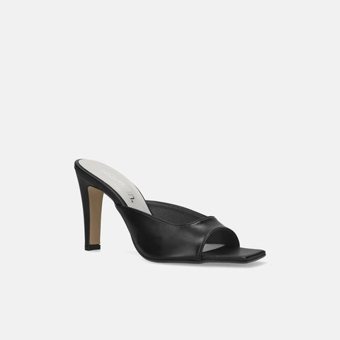 30% OFF: 2022SS: Mesh Design Clear Heel Mule (m96103) Black MS